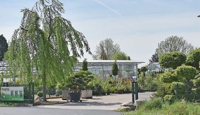 Das Gartencenter Bosse an der Schöninger Straße in Sickte.